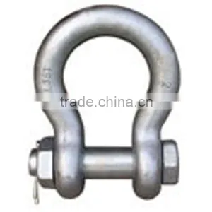 US Type Drop Forged Shackle With Bolt Safty Pin Shackle thumbnail-1
