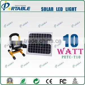10W LED Lamp + 5w Solar Monocrystalline Silicon Panel Solar Home Lighting System thumbnail-1