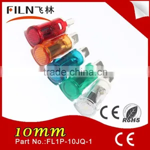 Waterproof Electrical Lamp Plastic 10mm Blue Indicator Neon Bulb 120v thumbnail-6
