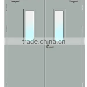 Stainless Steel Fireproof Door With Push Bar and Different Colors thumbnail-1
