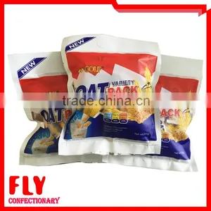 200g Bag Packed Oatmeal Choco Biscuit , Cereal Oat Milk Chocolate Candy thumbnail-2