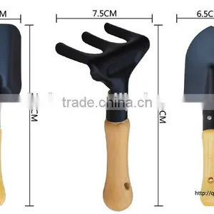 Mini Used New 3pcs Garden Tool Set thumbnail-3