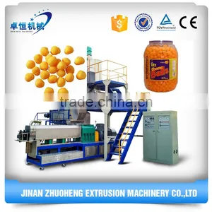Automatic Cereal Extruded Crunchy Puffing Cheese Ball Machine thumbnail-1