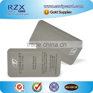 Drawing Finish Corner Metal Business Card for Business, Membership thumbnail-1