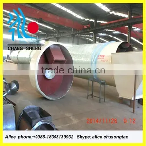 Industrial Wood Sawdust Rotary Dryer Machine / Drum Rotary Dryer for Biomass Wood Sawdust Grass Shell Rice Husk Palm Coconut thumbnail-1