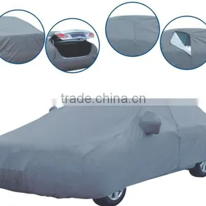 Grey Cotton Lining Car Cover SUV Cover thumbnail-2