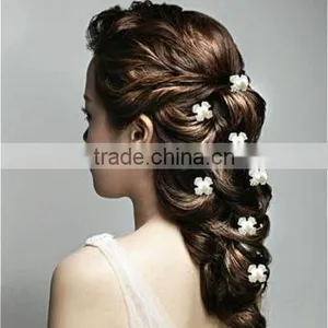 U Pick New Fashion Jewelry Wedding Bridal Prom Pearl Crystal Flower Hair Pins thumbnail-3