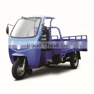 Three Wheel Motor Tricycle With Half Closed Cabin for Cargo thumbnail-6