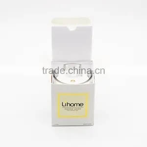 100%customized,Luxury Soy Wax Candle, Scented Soy Wax Candle With Color Packaging Box thumbnail-3
