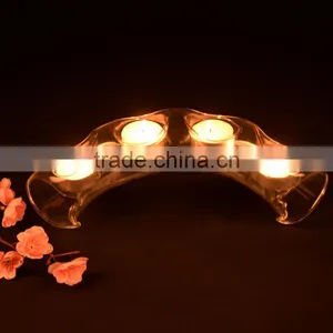 Bridge Shape Crystal Candle Holder For Home Decorations,elegant Candle Holders thumbnail-3