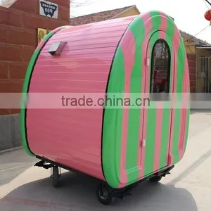Mobile Hand Push Food Cart thumbnail-1