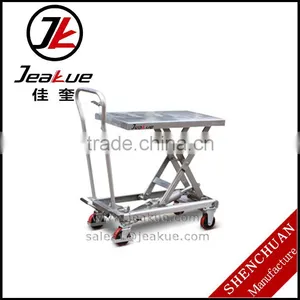 2016 New China Factory Price 200kg Mobile Stainless Lift Table thumbnail-1