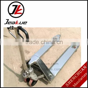 Grade 316 Stainless Steel 2000 kg Hand Pallet Truck thumbnail-1
