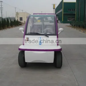 4 Seater Electric Vehicle, EG6043K, CE Approved Electric Golf Car With Solar Panel thumbnail-1