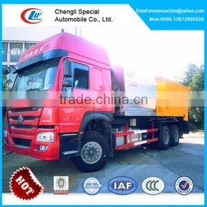 Hot!howo Road Construction Chip Spreader,road Stone Chips,asphalt Mixer Truck thumbnail-1