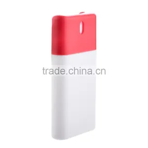 20ml Double Color Plastic Credit Card Shape Spray Bottle thumbnail-3