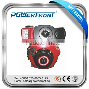 Widely Used 247cc Horizontal Direct Injection Single Cylinder 173f Air-cooled Diesel Engine thumbnail-1