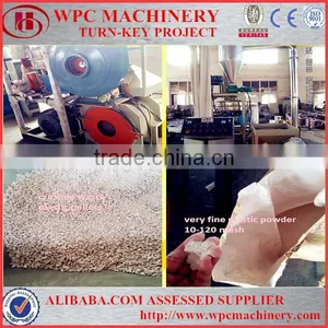 HG-500 Plastic PVC/PE Recycled Milling Pulverizer Machine thumbnail-1
