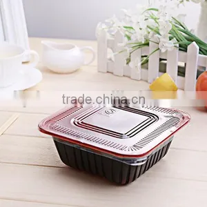 Disposable Plastic Square Food Container thumbnail-6