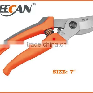 65Mn Carbon Steel With Steel Handle Secateurs thumbnail-1
