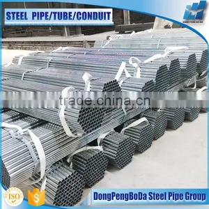 HDG ASTM A53 Type F GSM150 ERW DN15 Steel Pipe thumbnail-1