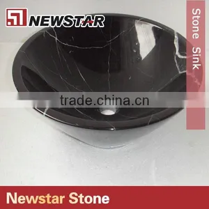 Newstar Polished Black Stone Outdoor Garden Sink thumbnail-1
