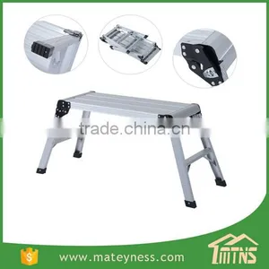 Folding Work Bench Stool Ladder Aluminum Work Platform thumbnail-1