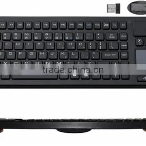 JH-TBK104 Silicone Wireless Keyboard With Touchpad Mini USB Receiver 2.4 GHz Wireless Silicone Keyboard thumbnail-1