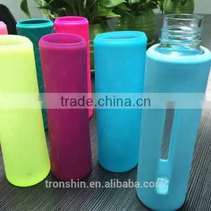 Factory Direct Wholesale Eco Friendly Food Grade Soft Silicone Cup Sleeve thumbnail-4