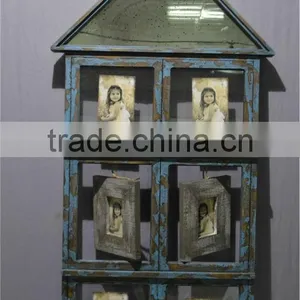 Shabby Chic Rustic Beach Hut Wooden Photo Frame thumbnail-1