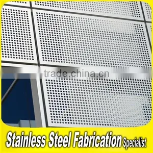 Manufacturer Perporated Stainless Steel Sheet Metal Cladding thumbnail-1