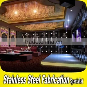 Custom Made Restaurant Interior Bar Counter Design thumbnail-1