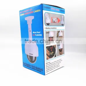 Wireless Dummy Speed Dome Security Camera, Waterproof LED Flashing Red Light Realistic CCTV Camera For Wholesale thumbnail-4