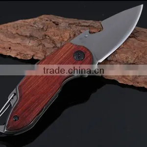 Accept Custom Multifunction Folding Knife With Wood Handle thumbnail-2