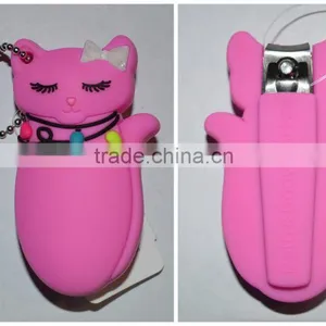 Bath and Body Works Pink Cat Finger Nail Clippers for Christmas thumbnail-1