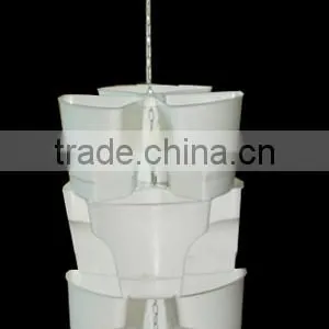 SOL 2015 Practical Hanging Planters Plant Pots Plastic Garden Planter thumbnail-3