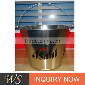 WS-IB01 1.5~3L China Metal Ice Bucket With Handle for Beer thumbnail-1