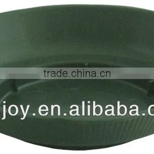Indoor Junior Saucer Green Plastic thumbnail-1