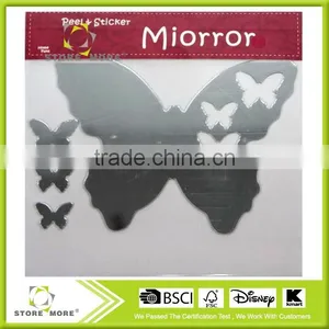 Acrylic Mirror Wall Sticker-Butterfly thumbnail-1