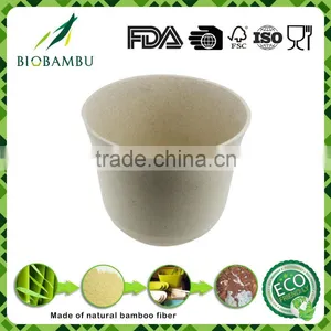 Natural Conventional Practical Bamboo Fiber Garden Flower Pot thumbnail-1