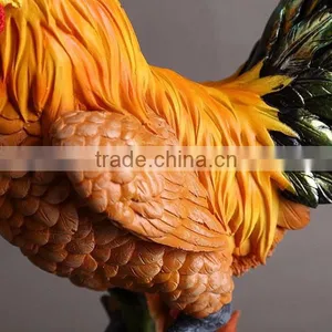 Life Size Animal Statue Garden Big Animal Cock Statue thumbnail-4