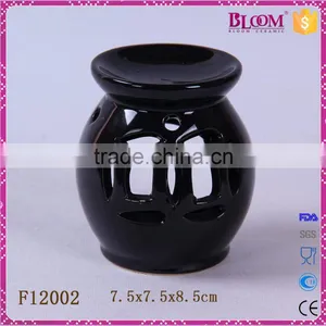 Modern Desgin Ceramic Black Wholesale Oil Burners thumbnail-1