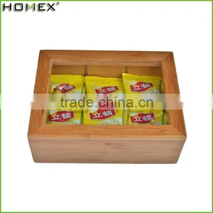 China Custom Bamboo Tea Box/Homex_Factory thumbnail-2