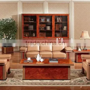 Latest Leather Office Sofa,Antique Office Sofa,Luxury Office Furniture(BF08-0224) thumbnail-1