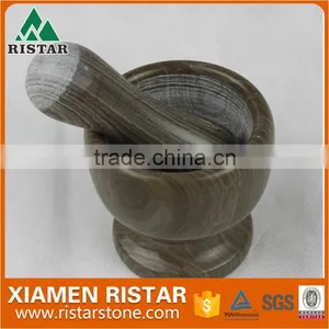 Unique Stone Marble Mortar and Pestle for Promotion thumbnail-5