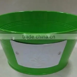 Plant Zinc Pot/planter thumbnail-1