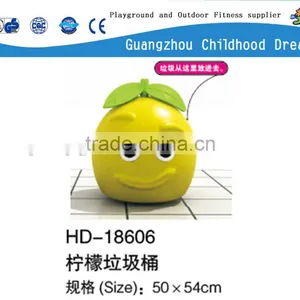 (HD-18606) Lemon Plastic Waste Paper Bins thumbnail-1