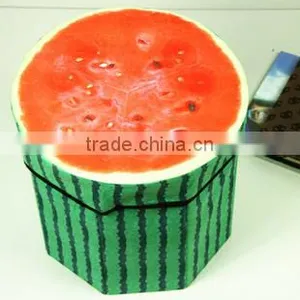 Small Size Cute Lint Folded Fruit Storage Box thumbnail-1