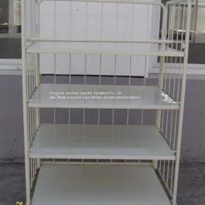 Foldable Stainless Steel Roll Container / Cage With Four-Wheel thumbnail-1
