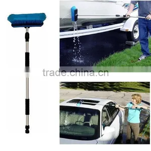 Car Wash Brush Truck 60" Telescoping Handle Cleaning Flow-Thru Vehicle Washing thumbnail-1